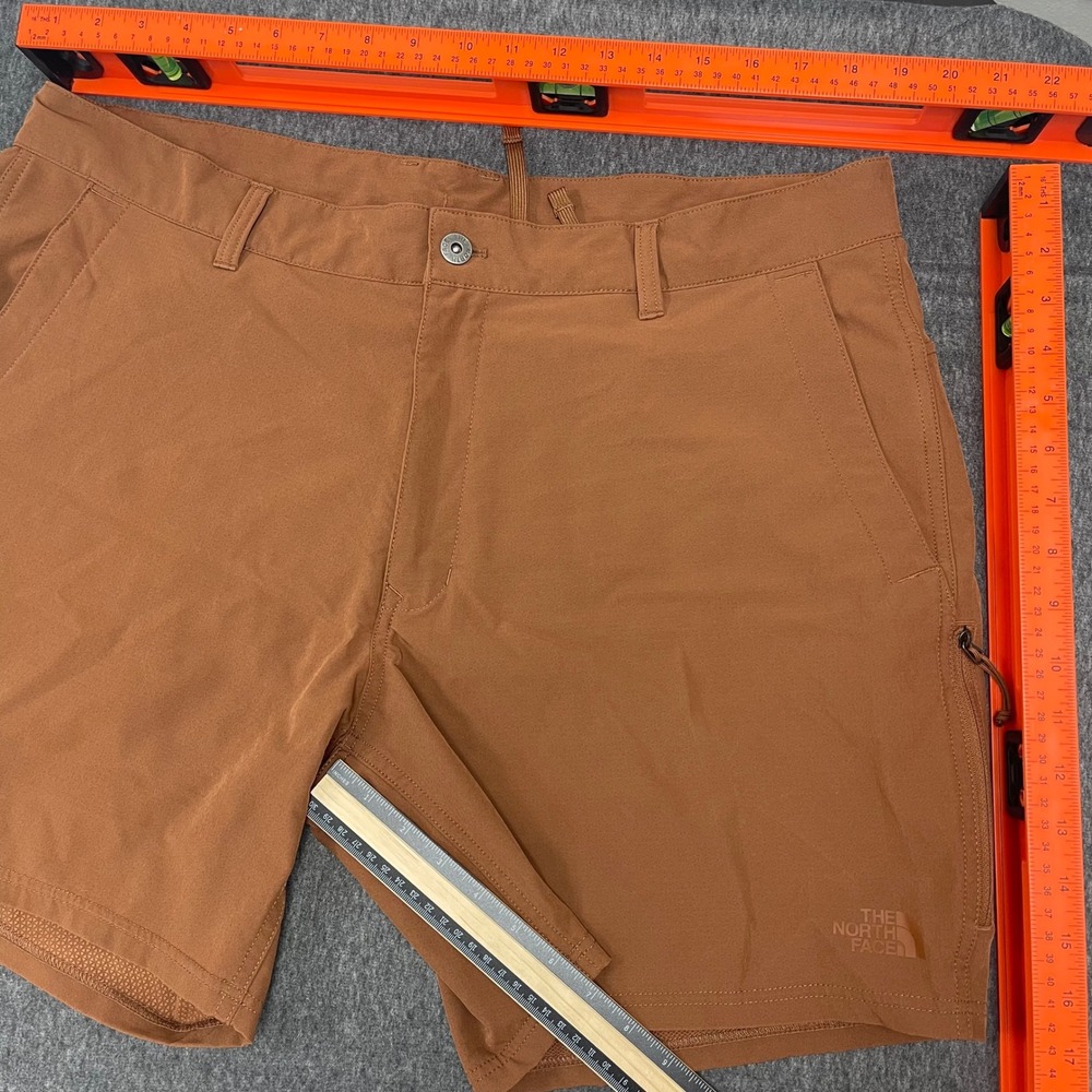 The North Face Paramount Active Shorts Hiking Outdoor Brown Size 40 - Picture 5 of 10